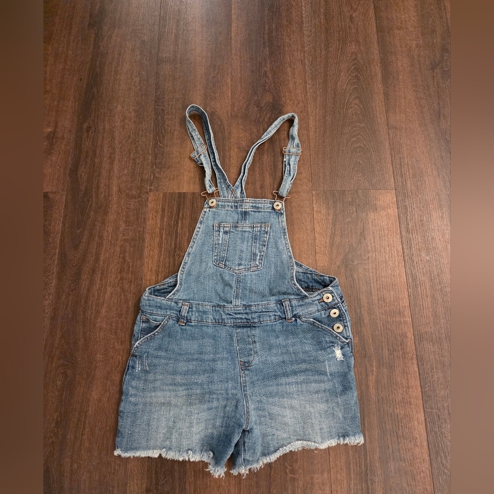 Vanilla Star Light Blue Denim Overalls